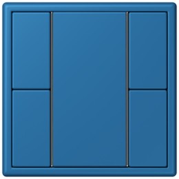 LC502TSA32030 Les Couleurs® Le Corbusier KNX кнопочный модуль F 50 с двумя парами кнопок bleu ceruleen 31 Jung