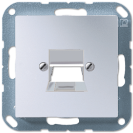 A569-1NWEAL Крышка для 1-го модульного разъема, кр.ал. Jung A серия