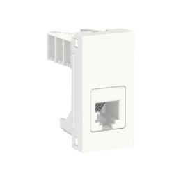 NU349118 Розетка телефонная, RJ12, одиночная, 1 Модуль, Белый Schneider Electric