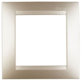1500610-034 Рамка универсальная, 1 пост, шампань Simon 15