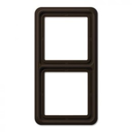 CD582BR Рамка CD 500 Коричневый 2-постовая Jung