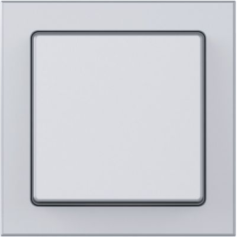 10116094 Рамка Q.3 Алюминиевый с эффектом бархата 1-постовая Berker