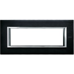 HA4806XS Рамка Axolute Квадрат Антрацит 6 модулей Bticino