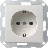 018827 Розетка с заземляющими контактами 16А/250В Белый Gira