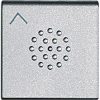 NT4916DPA LivingLight клавиша дв.кнопки с/стр алю Bticino