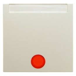 16288982 Клавиша в комплекте с 5 линзами и полем для надписи цвет: белый, с блеском S.1 Berker