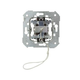 75153-39 Выключатель одноклавишный кнопочный со шнуром, 10А, 250В, безвинтовой, S82, S82N, S88, S82 Detail Simon