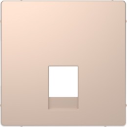 MTN4215-6051 D-life центральная накладка для розетки 2-ной RJ11/RJ12, шампань Merten