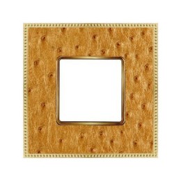 FD01321GOB Рамка Vintage Tapestry Золото 1-постовая Fede