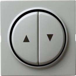 029442 Двойная клавиша для жалюзи со стрелками Серый Gira S-color