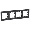 ATN001004 Рамка AtlasDesign Карбон 4-постовая Schneider Electric