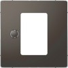 MTN5775-6034 D-life центральная накладка для сенсорного термостата, антрацитMerten