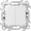 2420398-030 Двухклавишный выкл Push&Go, бел Simon 24