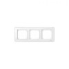 MTN4030-3500 Рамка M-Creativ Прозрачный 3-постовая Merten