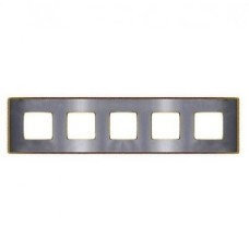 FD01435CBOB Рамка Belle Epoque Metal Bright chrome / Bright gold 5-постовая гор/верт. Fede FD01435CBOB Рамка Belle Epoque Metal Bright chrome / Bright gold 5-постовая гор/верт. Fede