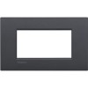 LNC4804AR Рамка LivingLight Air Антрацит 4 модуля Bticino