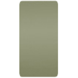 FD04311GO Клавиша узкая без подсветки, цвет green olive FEDE