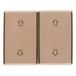 14340307 Клавиши с оттиском Стрелка Arsys медь Berker