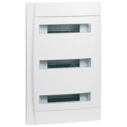 601114 Распределительный щиток Practibox скрытого монтажа - IP 40 - IK 07 - 3 рейки - 12 модулей Practibox Legrand