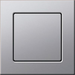 0211206 Рамка монтаж заподлицо E22 Алюминий 1-постовая Gira