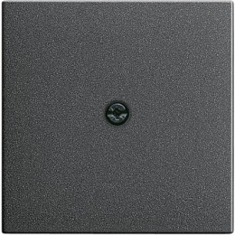027428 Накладка для ввода и подключения удлинительного провода к вставке клеммной соединительной розетки Антрацит Gira