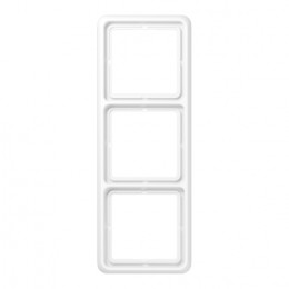 CD583WUWW Рамка CD Ударопрочная Белый 3-постовая Jung