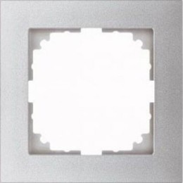 MTN4010-3660 Рамка M-Pure Алюминий 1-постовая Merten