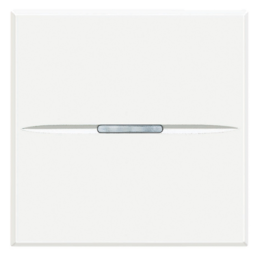 HD4004M2 Axolute Переключатель промежуточный 1Р 16 А 250 В~ 2 модуля, винтовые клеммы, дизайн AXIAL Bticino