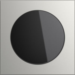 10112204 Рамка R.3 Черный, нержавеющая сталь 1-постовая Berker