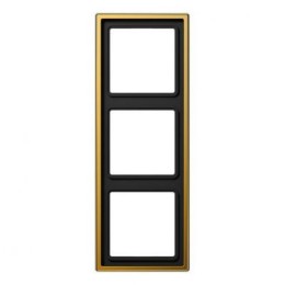 LS983GGO Рамка LS 990 Золото 3-постовая Jung
