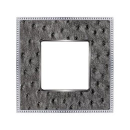 FD01441SCB Рамка Belle Epoque Tapestry Хром 1-постовая Fede