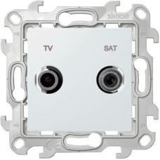 2410486-030 Розетка TV-SAT оконечная, бел Simon 24 2410486-030 Розетка TV-SAT оконечная, бел Simon 24