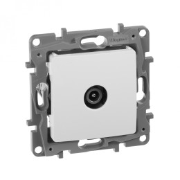 672265 Розетка TV - оконечная - 5 дБ - 5-862 мГц - Etika - белый Legrand