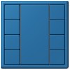 LC504TSA32030 Les Couleurs® Le Corbusier KNX кнопочный модуль F 50 с четырьмя парами кнопок bleu ceruleen 31 Jung