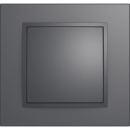 10116626 Рамка B.7 Антрацит 1-постовая Berker