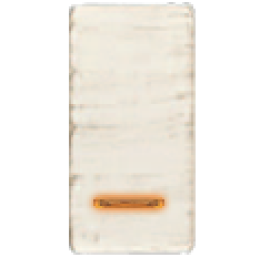 FD04313BD Клавиша для двухклавишных выключателей с подсветкой, цвет White Decape FEDE