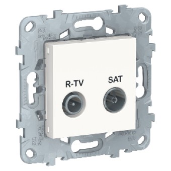 NU545418 Розетка R-TV/ SAT, одиночная, Белый Schneider Electric