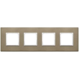 21669.05 Рамка Eikon Evo Темная бронза 8 модулей Vimar
