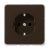 CD1520BR CD 500/CD plus Розетка с заземлением Jung 16А/250В коричневый