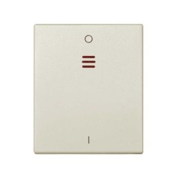 82032-51 Клавиша для выключателя двухполюсного с контрольной подсветкой, широкий модуль, S82C, слоновая кость Simon