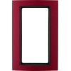13093012 Рамка с большим вырезом B.3 Красный / Антрацит 2-постовая Berker