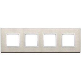 21669.04 Рамка Eikon Evo Нейтральная бронза 8 модулей Vimar