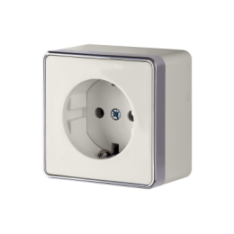 WL15-02-01 Розетка с заземлением Gallant (слоновая кость) Gallant Werkel a036785