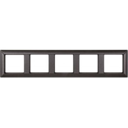 EP485AN Рамка ECO Profi Антрацит 5-постовая гор/верт. Jung