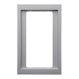 13097004 Рамка с большим вырезом K.5 Нержавеющая сталь 2-постовая Berker