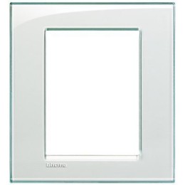 LNA4826KA Рамка LivingLight Квадрат Морская вода 3+3 модуля Bticino