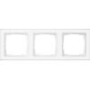 071322 Рамка E2 Белый глянец 3-постовая Gira