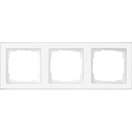 071322 Рамка E2 Белый глянец 3-постовая Gira