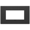 22654.03 Рамка Eikon EXE Антрацит 4-модульная Vimar