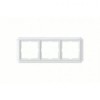 MTN483319 Рамка Antik Белый 3-постовая Merten